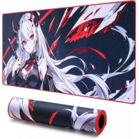 Mouse-Pads-Redragon-P046L-Anime-Gaming-Mouse-Pad-Smooth-Lycra-Surface-Anti-Slip-Rubber-Base-Spill-Resistant-35-x-16-inches-Dark-Blue-4