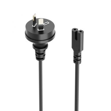 Alogic AUS 2 Pin Plug to IEC C7 Power Cable 2m - Retail Box Packaging ...