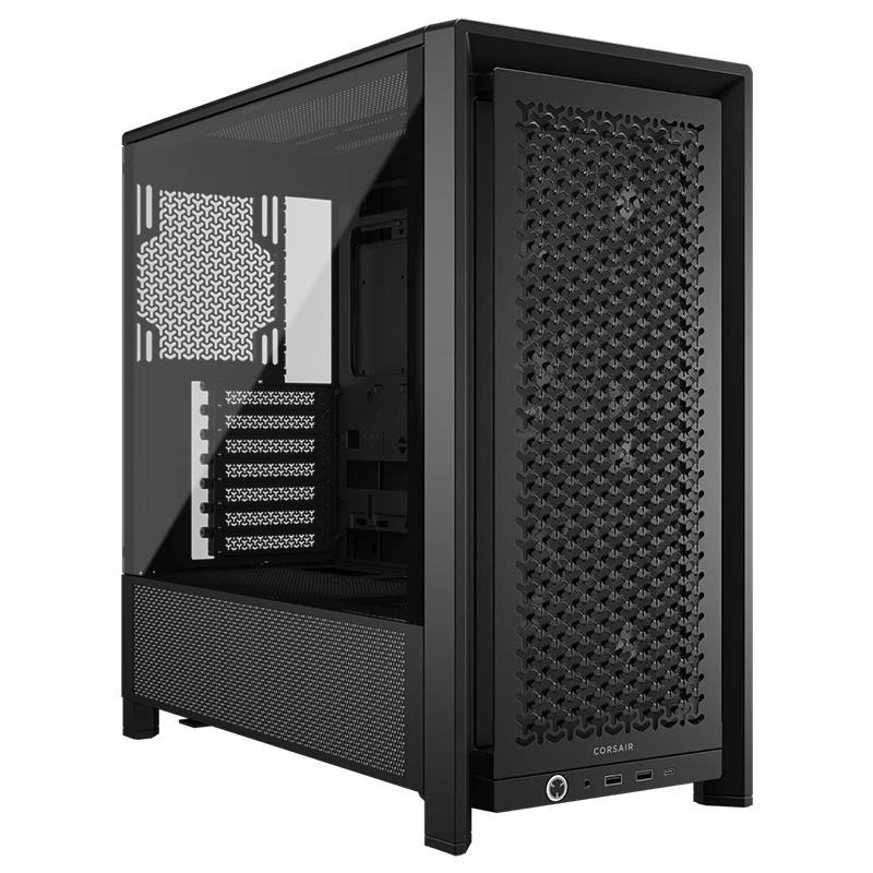 Corsair Frame 4000D RS TG Modular Mid-Tower E-ATX Case - Black (CC-9011312-WW)