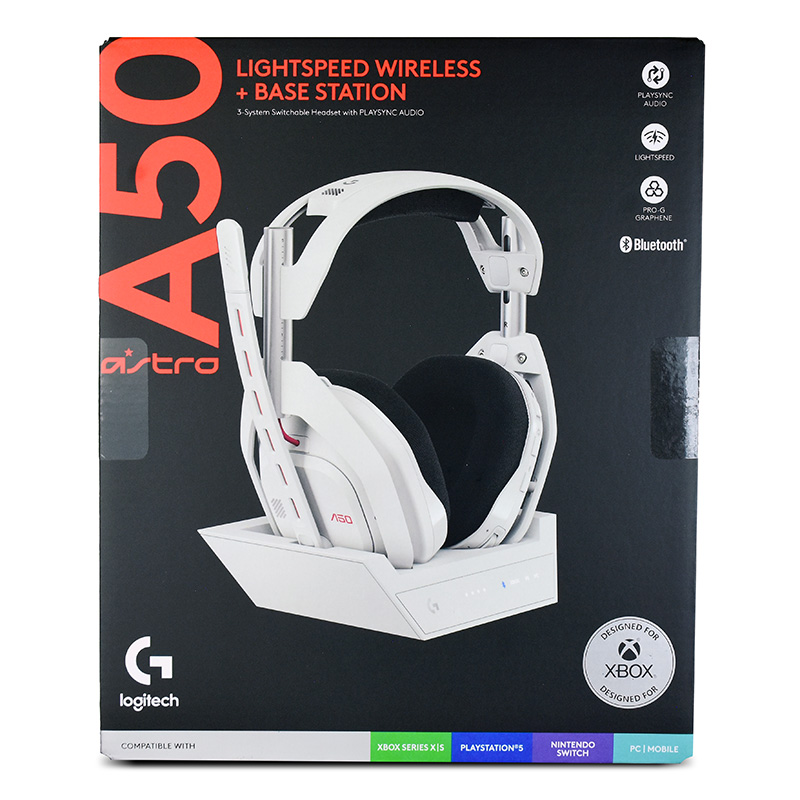 Logitech ASTRO A50 Gen 5 Lightspeed Wireless Gaming Headset and