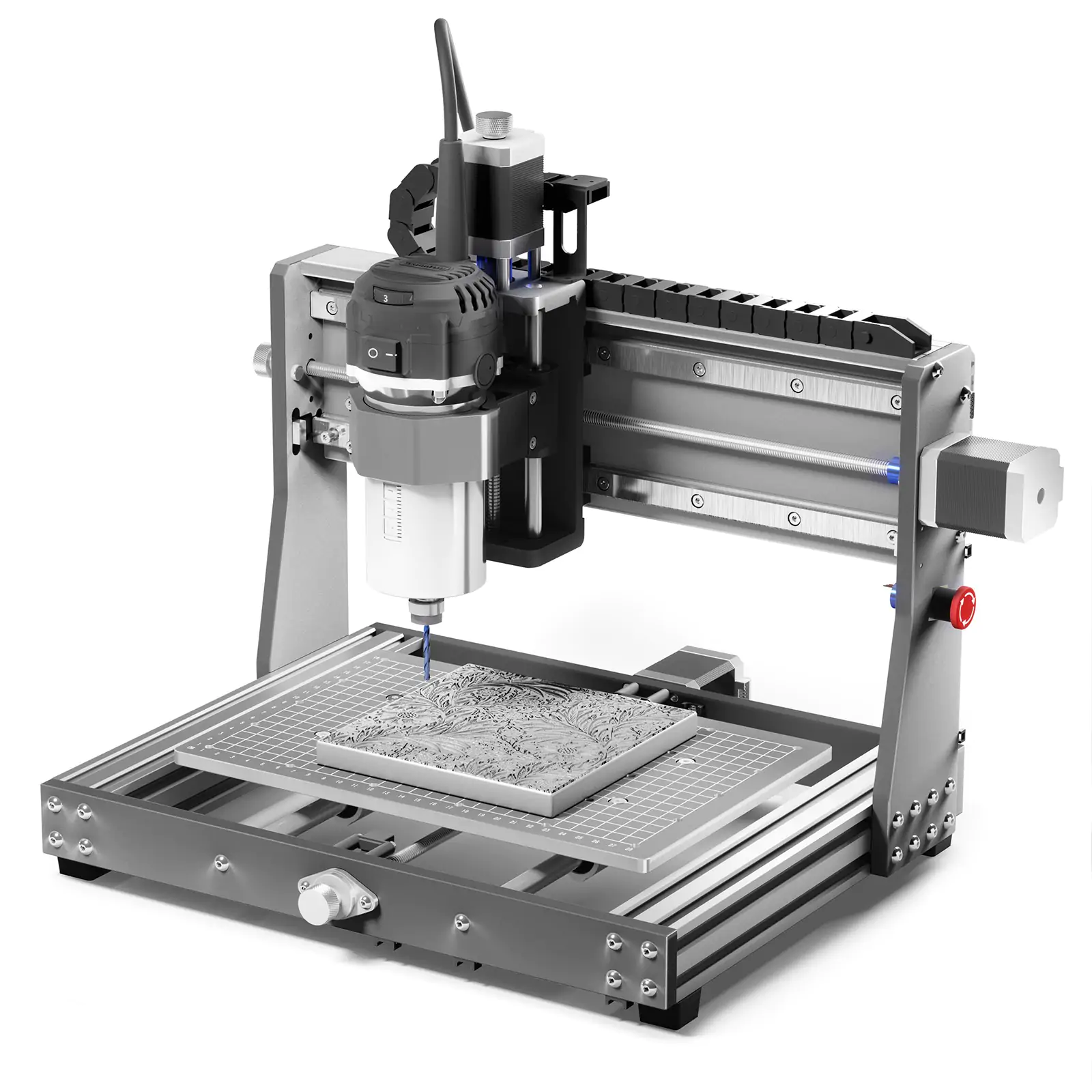 Genmitsu 3020-PRO Ultra CNC Router Machine, All-Metal Engraver
