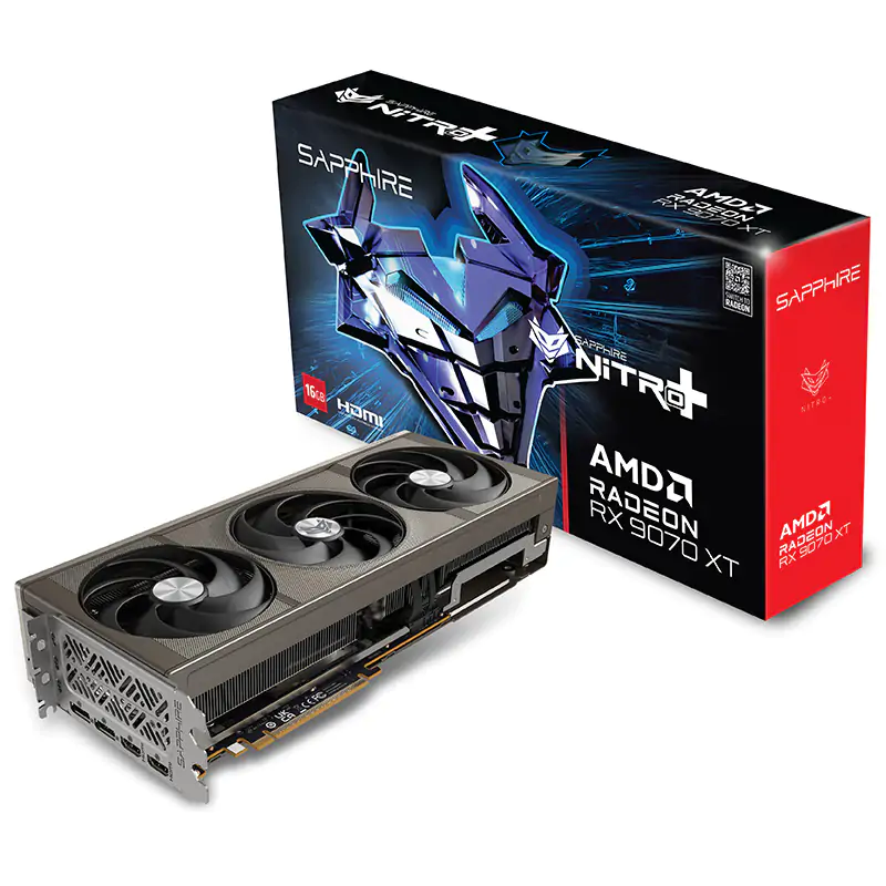 Sapphire Nitro+ AMD Radeon RX 9070 XT Gaming OC 16GB Graphics Card
