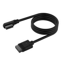 Corsair iCUE LINK Straight/Slim 90° Black Cable - 600mm (CL-9011122-WW)