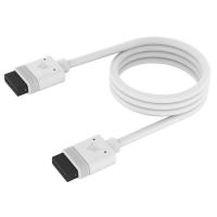 Corsair iCUE LINK White Cable with Straight Connectors - 600mm (CL-9011127-WW)