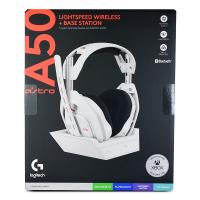 Logitech ASTRO A50 Gen 5 Lightspeed Wireless Gaming Headset and Base Station with PLAYSYNC AUDIO - White (939-002231)