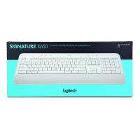 Logitech Signature K650 Comfort Full-Size Wireless Keyboard with Wrist Rest - Off White (920-010987)