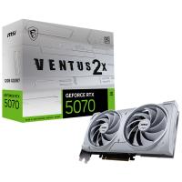 MSI GeForce RTX 5070 12G Ventus 2X OC White Graphics Card (GeForce RTX 5070 12G VENTUS 2X OC WHITE)