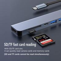 Powerboards-and-Adapters-USB-C-Hub-7-in-1-Type-C-Hub-to-HDMI-4K-60Hz-USB-Port-USB-C-Port-PD100W-Charging-Port-SD-TF-Card-Reader-Compatible-USB-C-Laptop-Other-Type-C-Devices-12