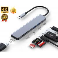 Powerboards-and-Adapters-USB-C-Hub-7-in-1-Type-C-Hub-to-HDMI-4K-60Hz-USB-Port-USB-C-Port-PD100W-Charging-Port-SD-TF-Card-Reader-Compatible-USB-C-Laptop-Other-Type-C-Devices-6