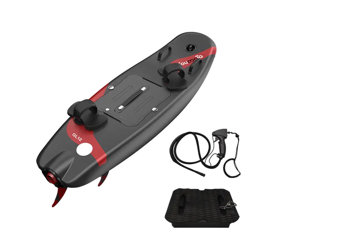 2025 Popular Surfing Equipment Fiber Glass Electric Surfboard for Ocean Waters Summer Surfing 15KW Power High Speed 55Km/h