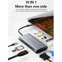 Powerboards-and-Adapters-USB-C-HUB-10-In-1-Docking-Station-4K-HDMI-Type-C-Adapter-VGA-RJ45-Ethernet-USB-3-0-Ports-Type-C-PD-SD-TF-Audio-HDMI-Adapter-USB-Splitter-USB-Expander-1