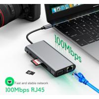 Powerboards-and-Adapters-USB-C-HUB-10-In-1-Docking-Station-4K-HDMI-Type-C-Adapter-VGA-RJ45-Ethernet-USB-3-0-Ports-Type-C-PD-SD-TF-Audio-HDMI-Adapter-USB-Splitter-USB-Expander-6