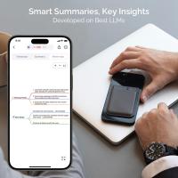 Smart-Devices-PLAUD-NOTE-AI-Voice-Recorder-w-Case-App-Control-Transcribe-Summarize-Empowered-by-LLM-Support-112-Languages-64GB-Memory-Silver-4