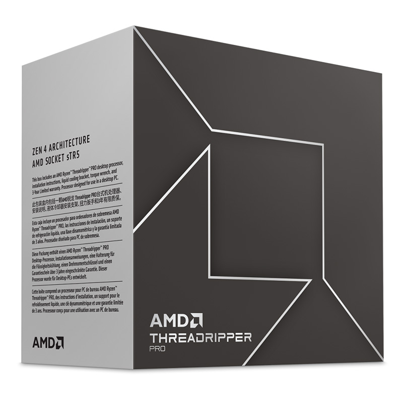 AMD Ryzen Threadripper Pro 7995WX 96-Core 192 Threads sTR5 CPU Processor (100-100000884WOF)
