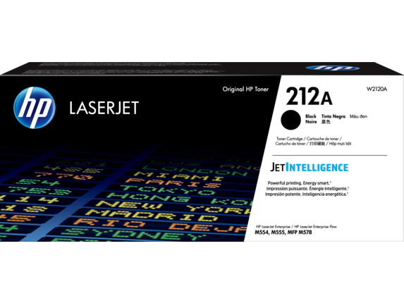 HP 212A Black Original LaserJet Toner Cartridge (W2120A)