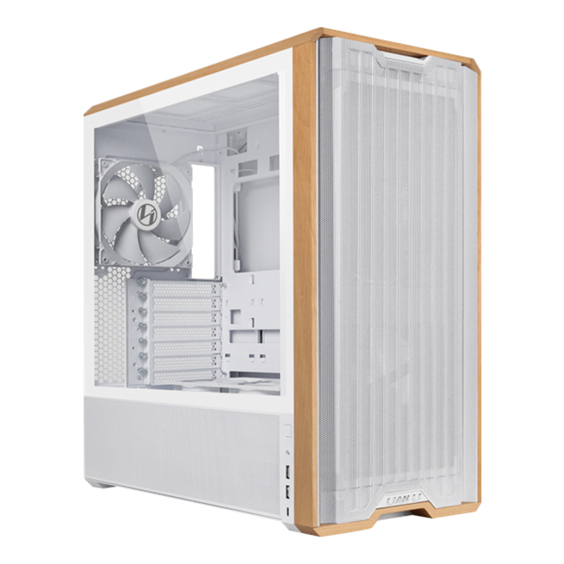 Lian Li LANCOOL 217 Mid-Tower E-ATX Case - White (PC-LAN217W)