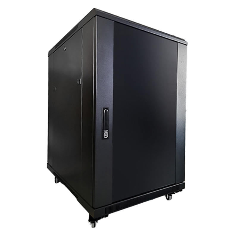 LDR Assembled 18U Server Rack Cabinet 600mm x 800mm Glass Door + PDU (WB-NC681815B)