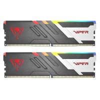 PATRIOT MEMORY VIPER VENOM DDR5 6400MT/s 48GB RGB (24GBx2) UDIMM Desktop Gaming Memory KIT- PVVR548G640C32K - Intel XMP 3.0 supported