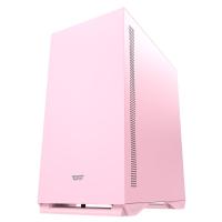 DarkFlash DLM22 Tempered Glass Micro-ATX Case - Pink (DLM22-Pink)