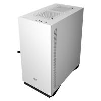 DarkFlash DLM22 Tempered Glass Micro-ATX Case - White (DLM22-White)