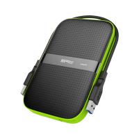 Silicon Power 2TB Armor A60 Rugged Shockproof & Water resistant Portable External Hard Drive USB 3.0 For PC,MAC,XBOX,PS4,PS5-Green,SZ020TBPHDA60S3KAU