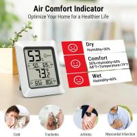 Hardware-Electrical-Sunwhale-Digital-Hygrometer-Indoor-Thermometer-Humidity-Monitor-with-Temperature-Humidity-Gauge-White-3