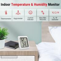 Hardware-Electrical-Sunwhale-Digital-Hygrometer-Indoor-Thermometer-Humidity-Monitor-with-Temperature-Humidity-Gauge-White-5