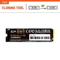 Silicon Power 2TB US75 PCIe Gen4 R/W up to 7,000/6,500 MB/s M.2 NVMe SSD - SZ02KGBP44US7505AU