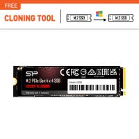 Silicon Power UD90 500GB R/W up to 5,000/4,800 MB/s PCIe NVMe Gen 4x4 M.2 SSD - SZ500GBP44UD9005AU