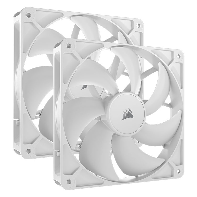 Corsair RS140 140mm PWM Fan - White 2-Pack (CO-9050195-WW)