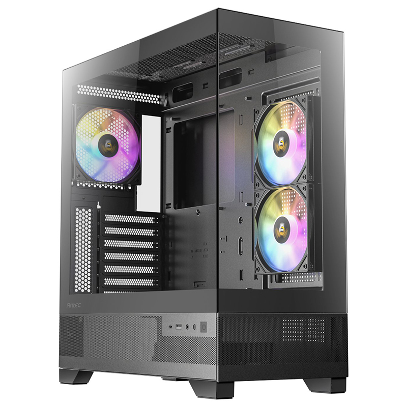 Antec CX700 ARGB TG Mid Tower ATX Case - Black (CX700ARGB)