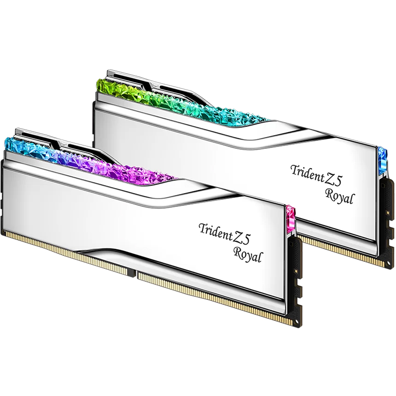 G.Skill 48GB (2x24GB) F5-8400J4052G24GX2-TR5S Trident Z5 Royal 8400 CL40 DDR5 RAM