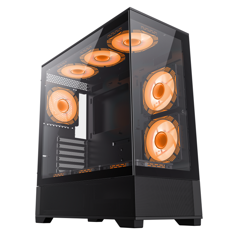 Gamemax Vista AB + power(GX-750 PRO BK)+ cool(IceBurg Infinity 360-change fans)