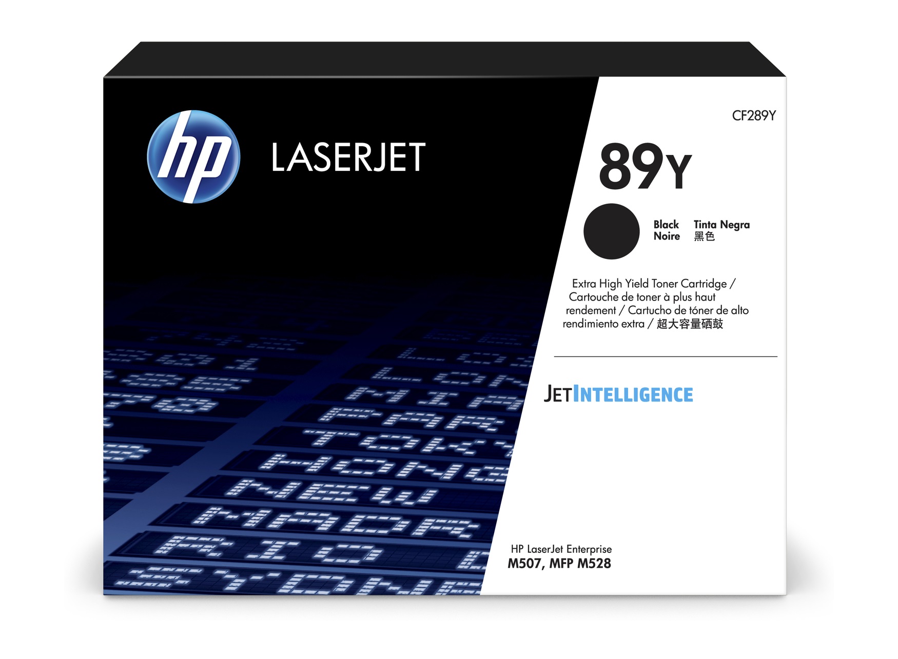HP 89Y Extra High Yield Black Original LaserJet Toner Cartridge (CF289Y)