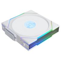 Lian Li UNI Fan TL LCD 140mm Wireless Reverse Blade 4-Pin PWM White Fan - Single Pack (14RTLLCD1W1W)