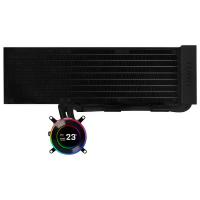 Lian Li Hydroshift II LCD-C 360N 320 Fanless CPU Cooler - Black (GHS2LCD36B)