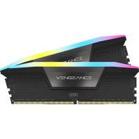 Corsair 64GB (2x32GB) CMH64GX5M2B5600C40 Vengeance RGB CL40 5600MHz DDR5 RAM - Black