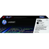HP 128A Black Original LaserJet Toner Cartridge (CE320A)