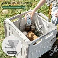 Sports-Outdoors-Foldable-multi-functional-cart-with-a-lid-portable-rolling-cart-with-8-wheels-for-mobile-storage-office-foldable-aluminum-window-frame-handle-green-1