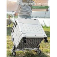 Sports-Outdoors-Foldable-multi-functional-cart-with-a-lid-portable-rolling-cart-with-8-wheels-for-mobile-storage-office-foldable-aluminum-window-frame-handle-green-4