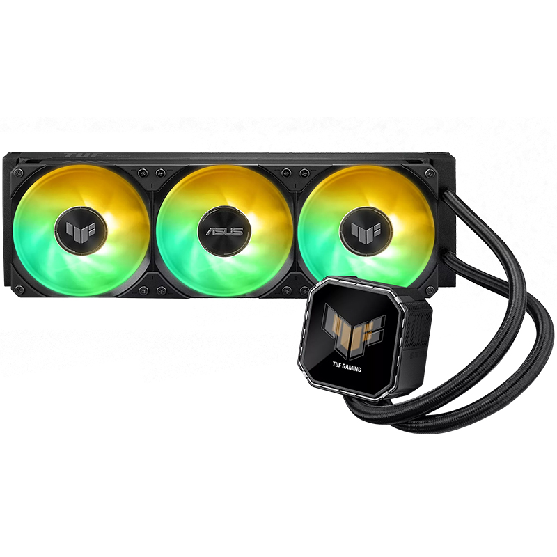 Asus TUF Gaming LC III 360 ARGB LCD AIO Liquid CPU Cooler - Black (TUF GAMING LC III 360 ARGB LCD)