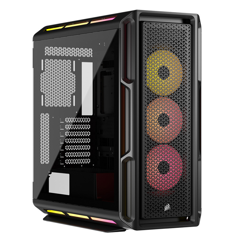 Corsair iCUE LINK 5000T LX RGB High-Performance Mid Tower E-ATX Case - Black (CC-9011298-WW)