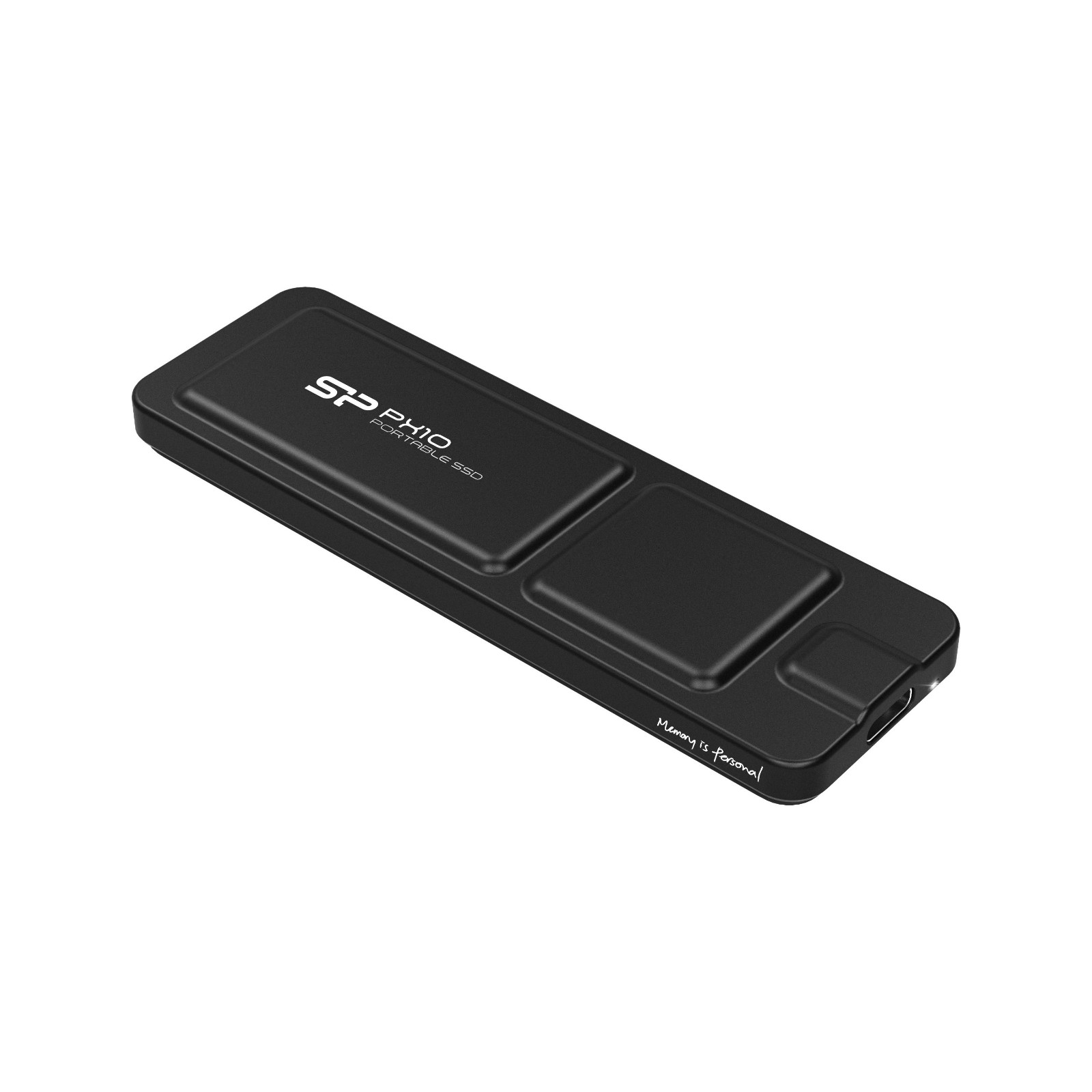Silicon Power PX10 512GB USB 3.2 Gen 2 External Portable SSD - Black, SZ512GBPSDPX10CKAU