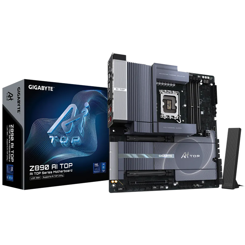 Gigabyte Z890 AI TOP LGA 1851 E-ATX Motherboard (Z890 AI TOP)