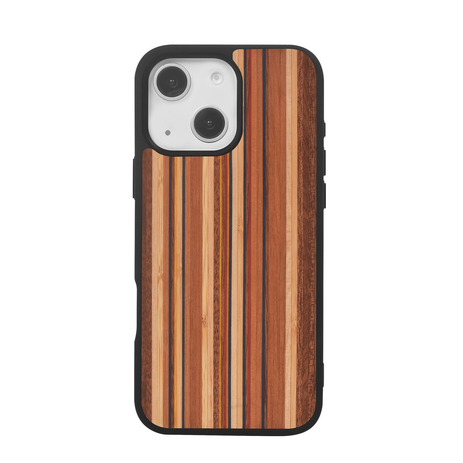 for iPhone 15 Magnetic Wood Case (Color Wood, iPhone 15  6.1")
