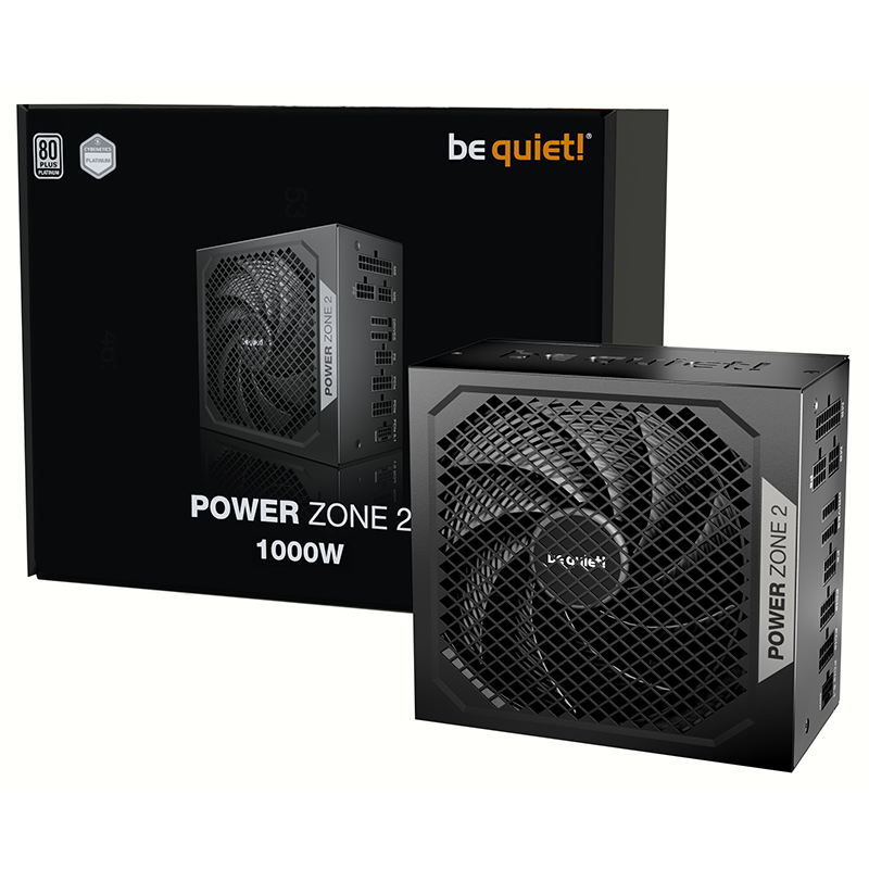 be quiet! 1000W Power Zone 2 80+ Platinum Cybenetics PCIe 5.1 ATX 3.1 Power Supply (BP008AU)