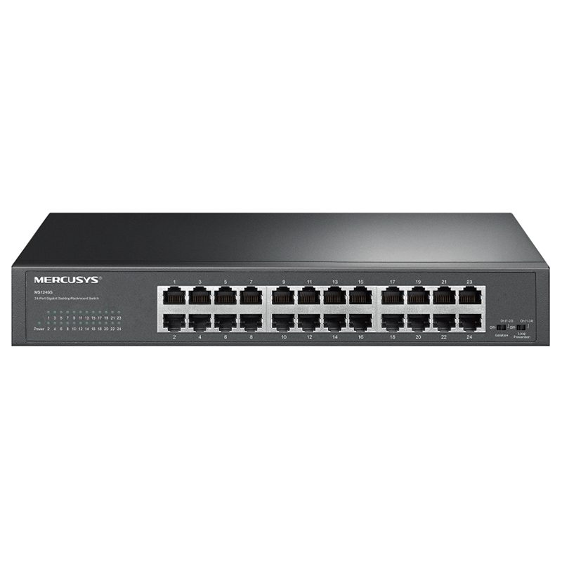 Mercusys 24-Port Gigabit Desktop/Rackmount Switch (MS124GS)