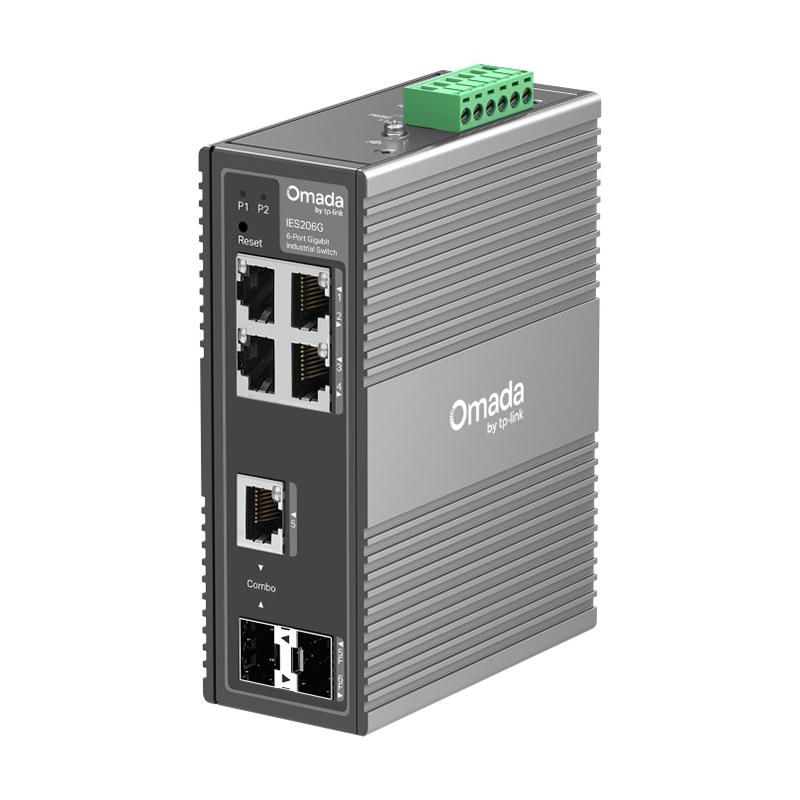 TP-Link Omada 6-Port Gigabit Industrial Easy Managed Switch (IES206G)