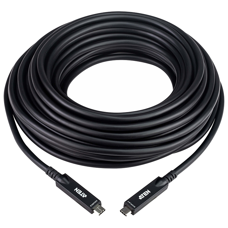 Aten Ultra HD USB-C Active Optical Cable - 15m (UE3415F)