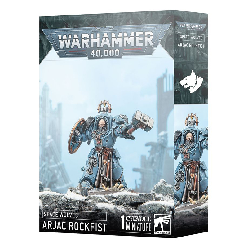 Games Workshop 53-38 Space Wolves: Arjac Rockfist 2025